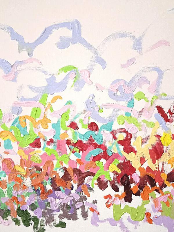 Jardin coloré